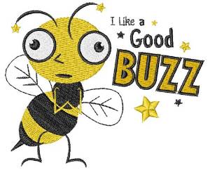 Picture of A Good Buzz Machine Embroidery Design