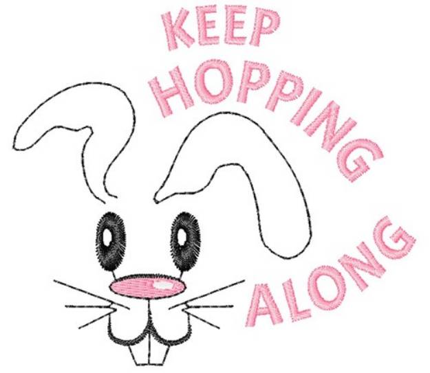 Picture of Keep Hopping Along Machine Embroidery Design