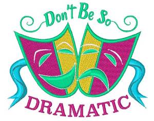 Picture of So Dramatic Machine Embroidery Design