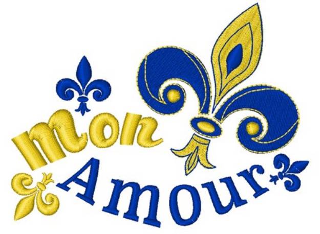 Picture of Mon Amour Machine Embroidery Design