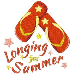 Picture of Longing For Summer Machine Embroidery Design