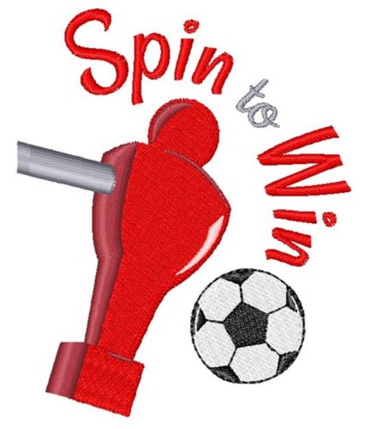 Picture of Spin To Win Machine Embroidery Design