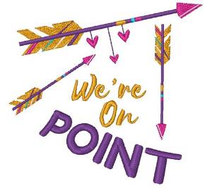 Picture of On Point Machine Embroidery Design