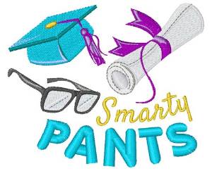 Picture of Smarty Pants Machine Embroidery Design