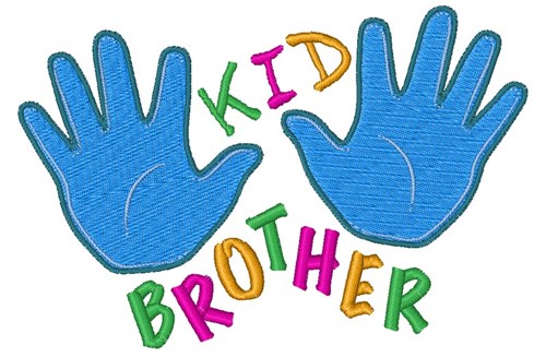 Kid Brother Machine Embroidery Design