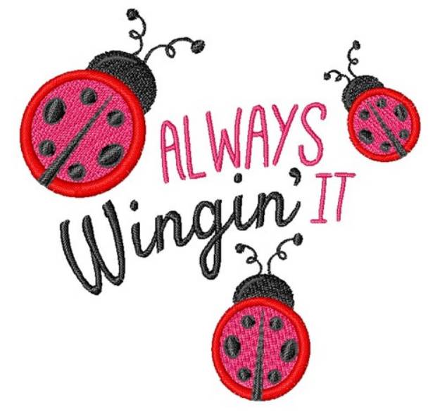 Picture of Wingin It Machine Embroidery Design