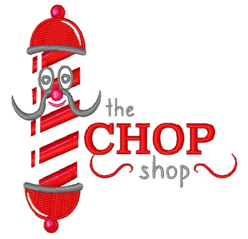 Chop Shop Machine Embroidery Design