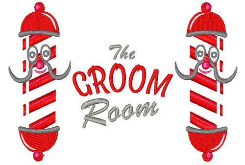 Groom Room Machine Embroidery Design