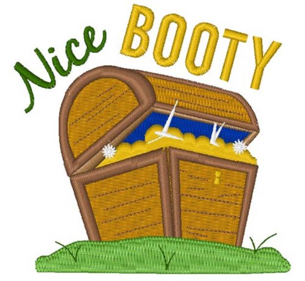 Picture of Nice Booty Machine Embroidery Design
