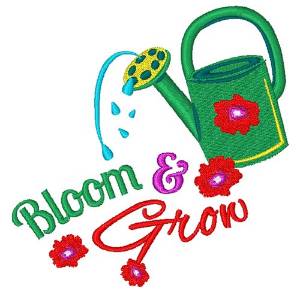 Picture of Bloom & Grow Machine Embroidery Design
