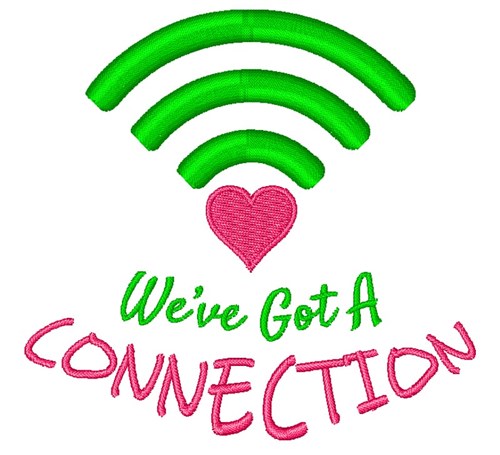 A Connection Machine Embroidery Design