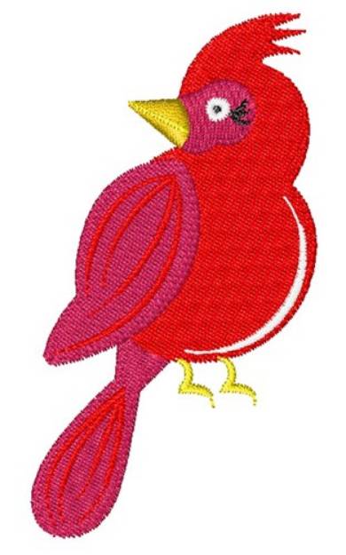 Picture of Cardinal Machine Embroidery Design