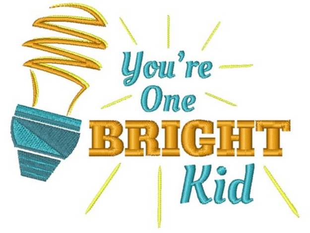 Picture of Bright Kid Machine Embroidery Design