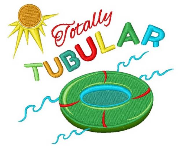 Picture of Totally Tubular Machine Embroidery Design