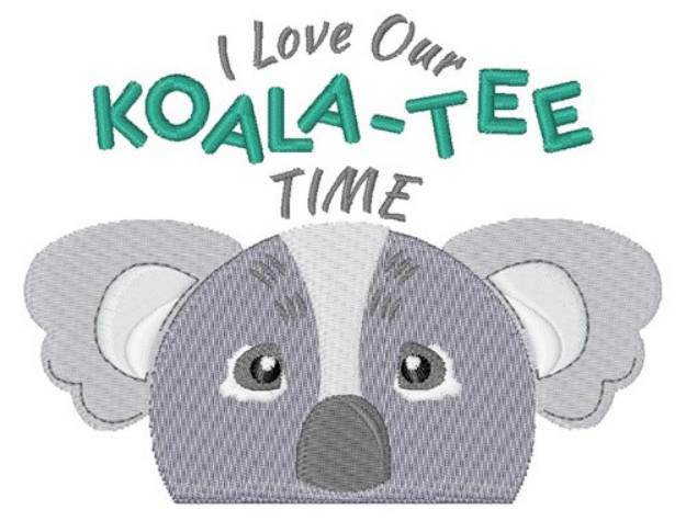 Picture of Our Koala-tee Time Machine Embroidery Design