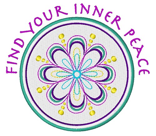 Inner Peace Machine Embroidery Design