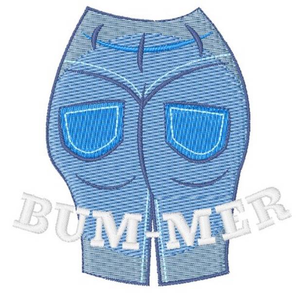 Picture of BUM-MER Machine Embroidery Design