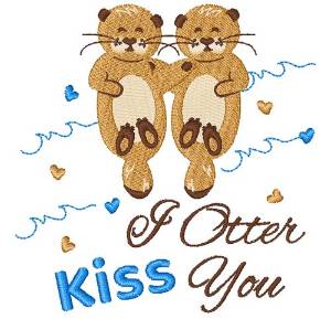 Picture of Otter Kiss You