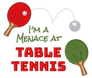 Picture of Table Tennis Machine Embroidery Design
