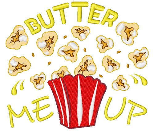 Butter Me Up Machine Embroidery Design