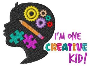 Picture of Creative Kid Machine Embroidery Design