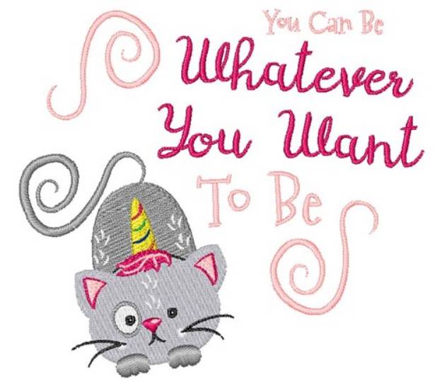 Picture of Whatever You Want Machine Embroidery Design