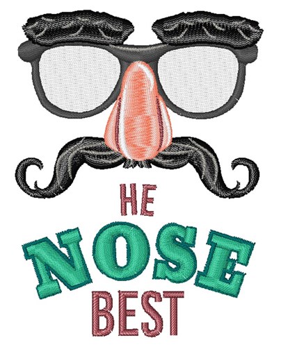 He NOSE Best Machine Embroidery Design
