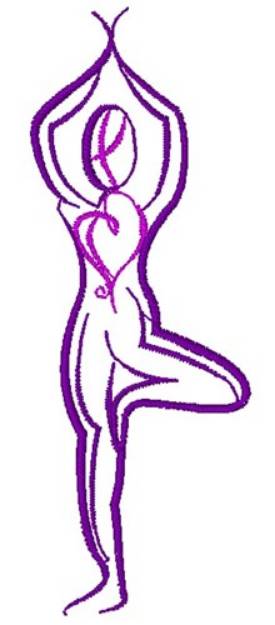 Picture of Tree Pose Machine Embroidery Design