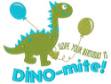 Picture of Dino Hope Your Birthday Is DINOmite Machine Embroidery Design