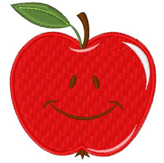 Picture of Apple Base Machine Embroidery Design