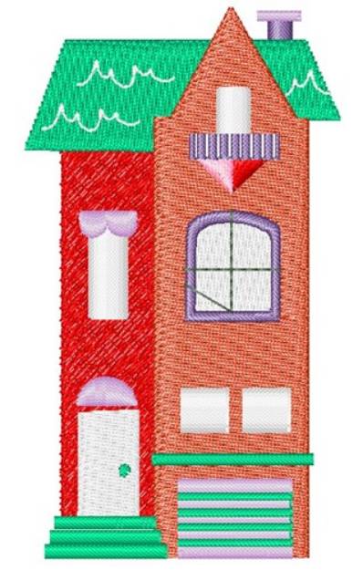 Picture of House Base Machine Embroidery Design