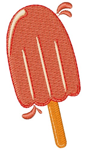 Popsicle Machine Embroidery Design