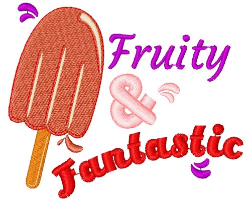 Popsicle Fruity & Fantastic Machine Embroidery Design