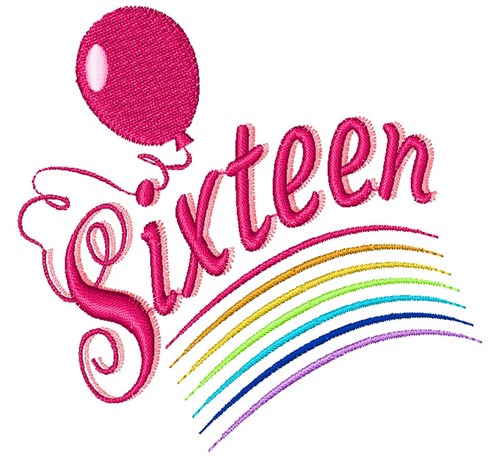 Sixteen Machine Embroidery Design