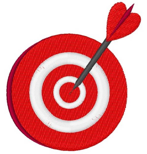 Picture of Bullseye Machine Embroidery Design