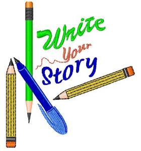 Picture of Write Your Story Machine Embroidery Design