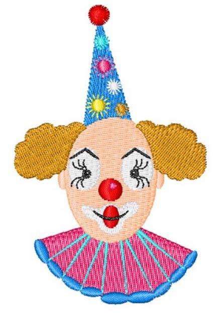 Picture of Clown Machine Embroidery Design
