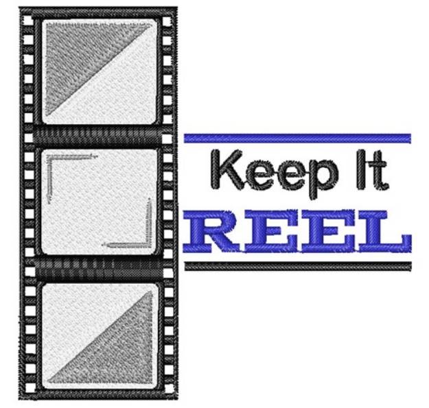 Picture of Film Strip Keep It Reel Machine Embroidery Design