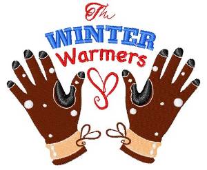 Picture of Glove The Winter Warmers Machine Embroidery Design