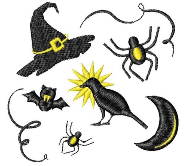 Picture of Halloween Machine Embroidery Design