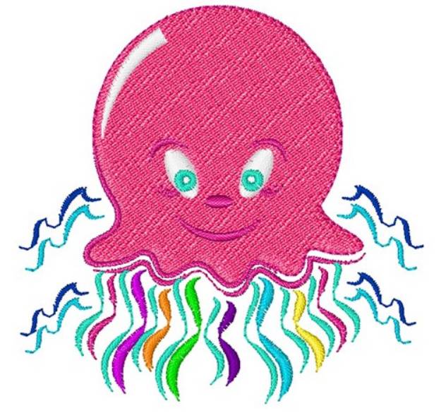 Picture of Jellyfish Machine Embroidery Design