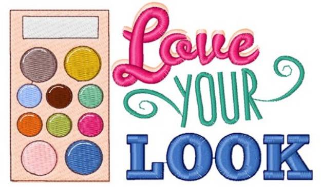 Picture of Love Your Look Machine Embroidery Design