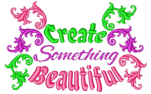 Fleur Create Something Beautiful Machine Embroidery Design