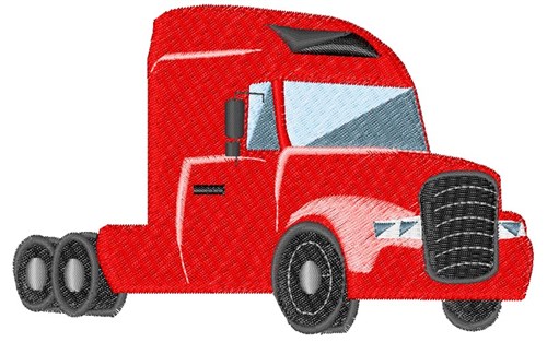Truck Machine Embroidery Design