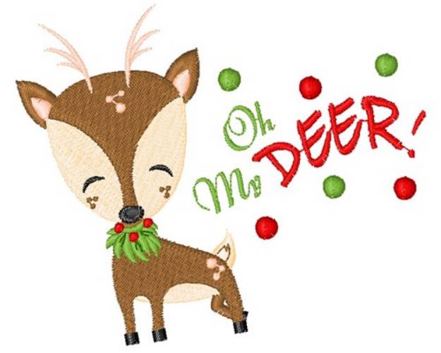 Picture of Oh My Deer Machine Embroidery Design