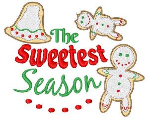 Picture of The Sweetest Season Machine Embroidery Design