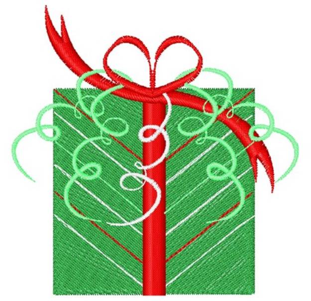 Picture of Christmas Gift Machine Embroidery Design