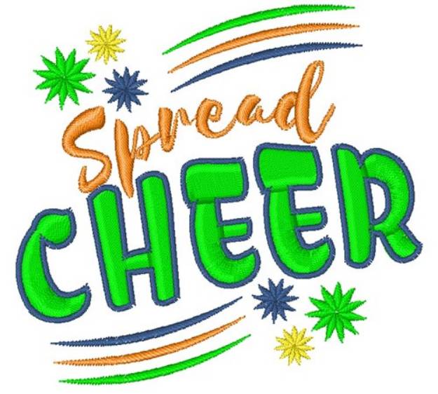 Picture of Spread Cheer Machine Embroidery Design