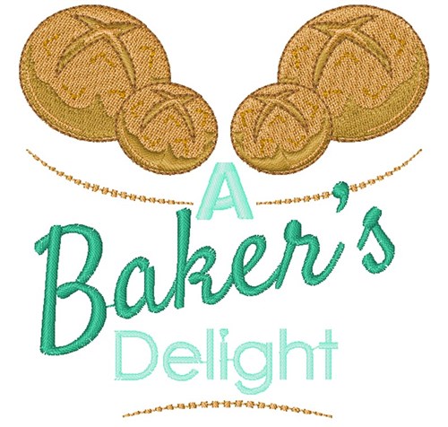 A Bakers Delight Machine Embroidery Design