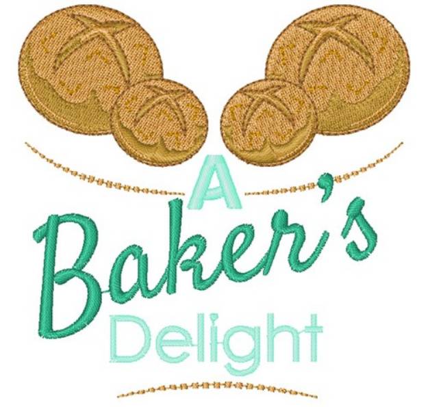 Picture of A Bakers Delight Machine Embroidery Design